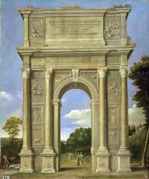 The Arch of Triumph by Domenichino