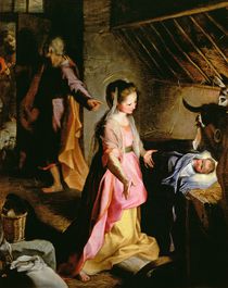 The Adoration of the Child by Federico Fiori Barocci or Baroccio