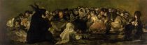 The Witches' Sabbath or The Great He-goat by Francisco Jose de Goya y Lucientes