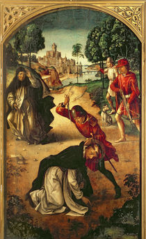 Hunt in Honour of the Emperor Charles V near Hartenfels Castle by Lucas, the Elder Cranach