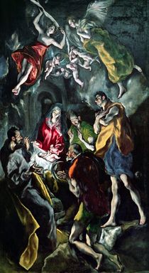 The Adoration of the Shepherds by El Greco