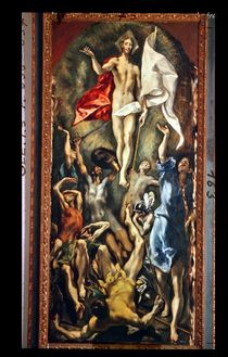 The Resurrection, 1584-94 by El Greco