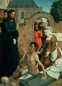 The Resurrection of Lazarus von Juan de Flandes