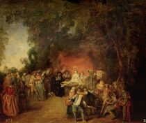 The Marriage Contract, c.1712-13 by Jean Antoine Watteau