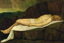 The Dead Christ, 1888 von Alphonse Legros