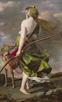 Diana the Hunter, c.1624-25 by Orazio Gentileschi