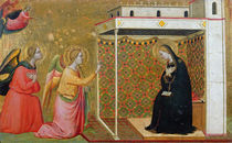 The Annunciation von Bernardo Daddi