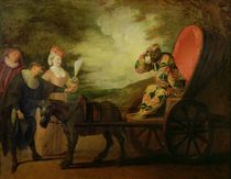 The Harlequin, Emperor of the Moon von Jean Antoine Watteau