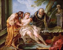 Suzanna and the Elders, 1746 von Joseph-Marie the Younger Vien