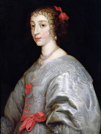 Henrietta-Maria of France by Anthony van Dyck