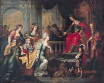 The Queen of Sheba before Solomon by Peter van Lint