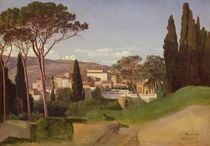 View of a Roman Villa, 1844 by Jean Achille Benouville