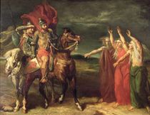 Macbeth and the Three Witches by Theodore Chasseriau