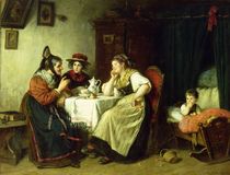 The Gossips, 1887 by Rudolf Epp