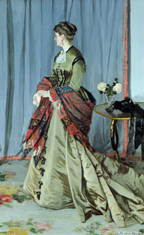 Portrait of Madame Louis Joachim Gaudibert von Claude Monet