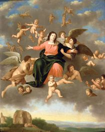 The Ascension of the Virgin by Daniel Vertangen