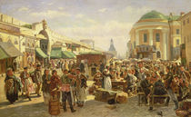 The Town Fair von Vladimir Egorovic Makovsky
