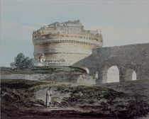 Castle of San Angelo, Rome von Joseph Mallord William Turner