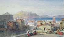 Naples, 19th century; watercolour; by William Leighton Leitch