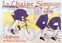 The Simpson Chain, 1896 von Henri de Toulouse-Lautrec