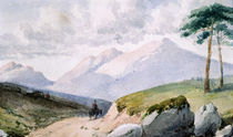Mountainous Landscape von John Ruskin
