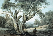 A Road Through Windsor Forest by Paul Sandby