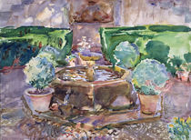 Fountains in the Generalife by John Singer Sargent