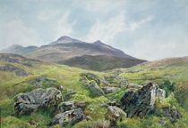 Landscape, Snowdon by Frederick William Hayes