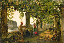 Verandah with twisted vines by Silvestr Fedosievich Shchedrin