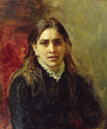 Portrait of Pelageya Antipovna Strepetova 1882 von Ilya Efimovich Repin