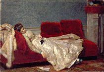 After The Ball, 1869 von Marie Francois Firmin-Girard