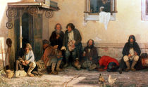 Dinner at the Zemstvo, 1872 von Grigori Grigorievich Mjasoedov