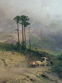 In the Crimean Mountains, 1873 by Fedor Aleksandrovich Vasiliev