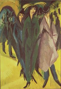 Women on the Street, 1915 by Ernst Ludwig Kirchner