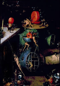 The Last Judgement : Detail of an Urn von Hieronymus Bosch