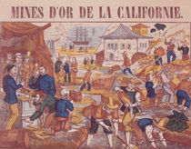 Gold Mines of California by French School