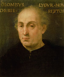 Portrait of Christopher Columbus von Spanish School