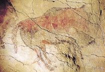Bison from the Caves at Altamira by Prehistoric