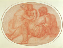 Study of the Holy Family von Michelangelo Buonarroti