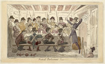 'Radical Parliament !!' or 'A Plan for Assassinating his Majesty's Ministers' von George Cruikshank