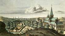 Prospect of the Town of Glasgow from the North East von John Slezer