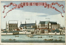 Westminster showing the Abbey von Robert Morden