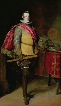 Portrait of Philip IV of Spain von Diego Rodriguez de Silva y Velazquez