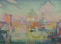 Entrance to the Port of Marseille by Paul Signac