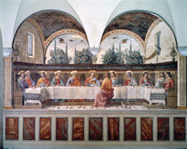 The Last Supper by Domenico Ghirlandaio