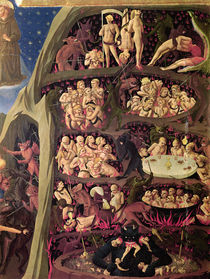 The Last Judgement, detail of Hell von Fra Angelico