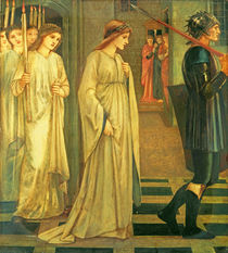 The Princess Sabra led to the Dragon by Edward Coley Burne-Jones
