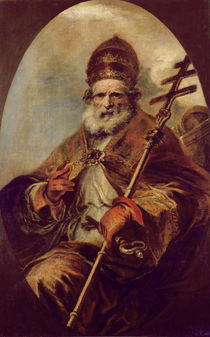 Pope Leo I von Francisco Herrera