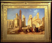 The Ruins of the Palace of Karnak at Thebes by Jacob Jacobs