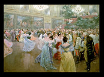 Court Ball at the Hofburg, 1900 by Wilhelm Gause